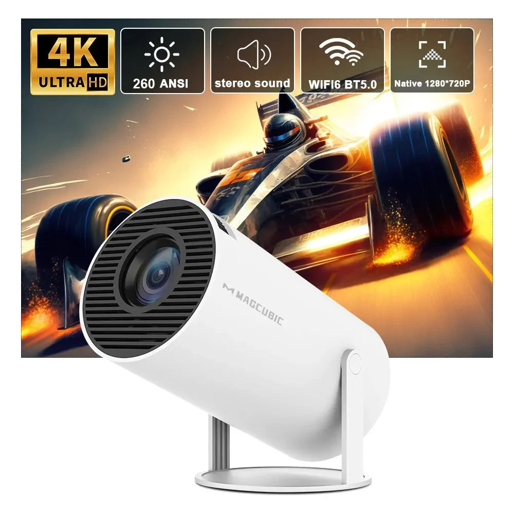 Magcubic HY300 Pro 4K Projector - Home Cinema & Outdoor Entertainment